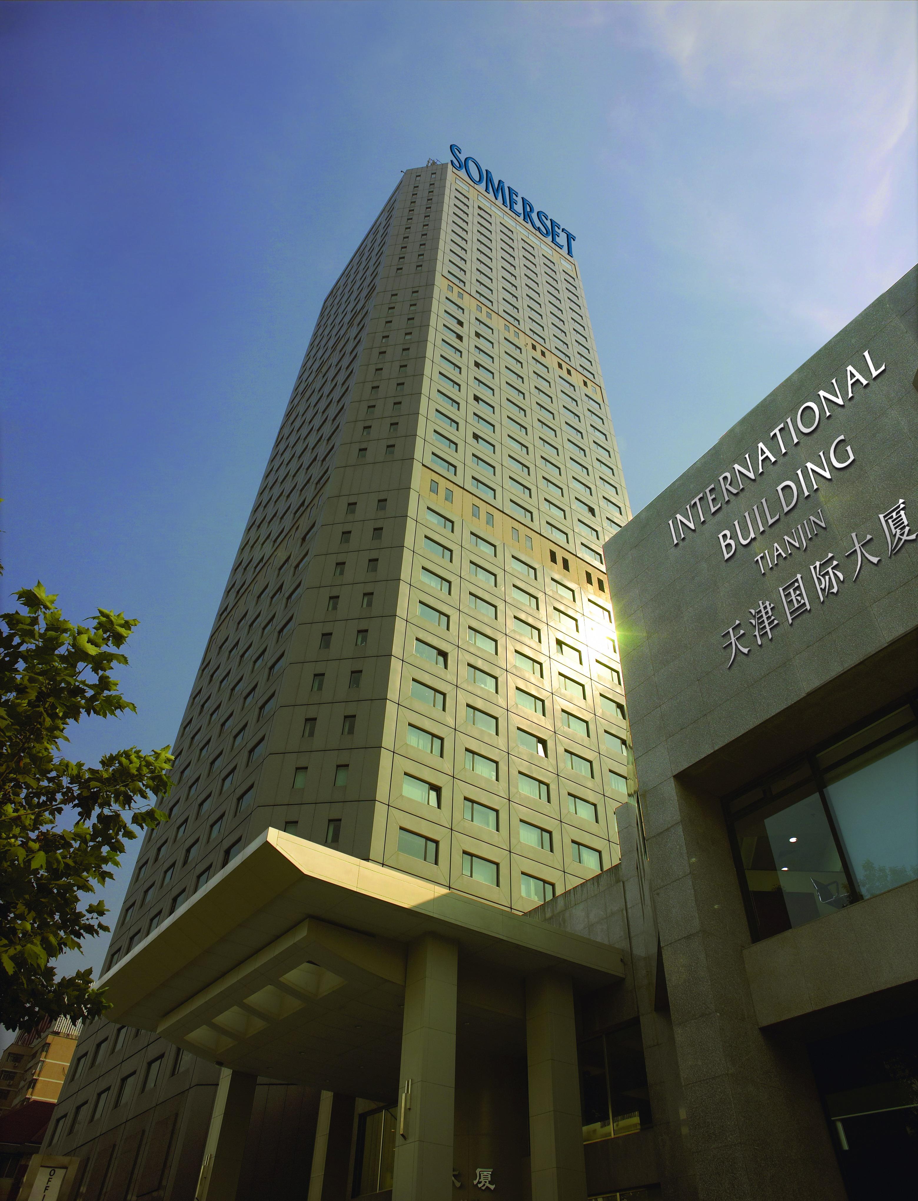 Somerset International Building Tianjin Exteriör bild